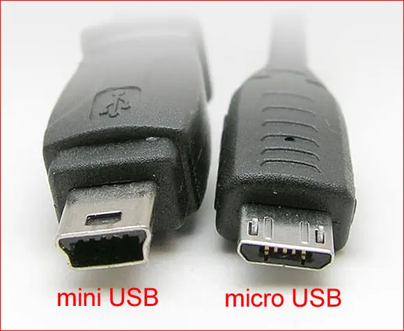 Mini i micro USB - porównanie