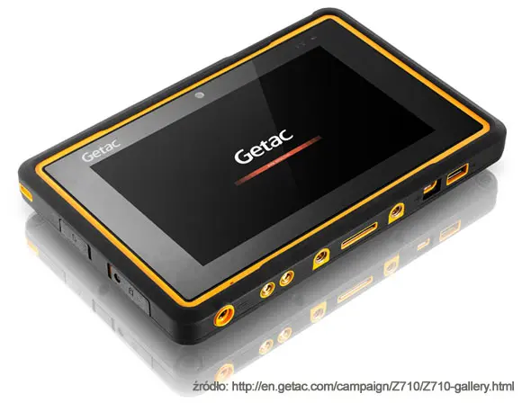 tablet Getac model z710