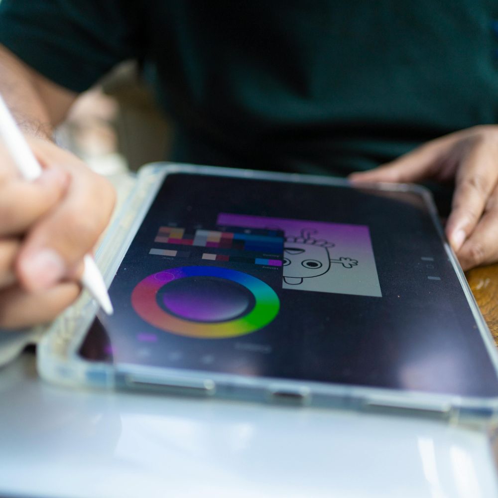Pisanie na klawiaturze tabletu