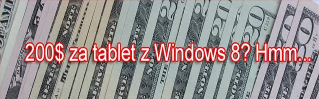 Tanie tablety z Windows 8?