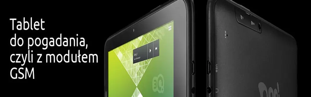 Tablet z GPS i GSM